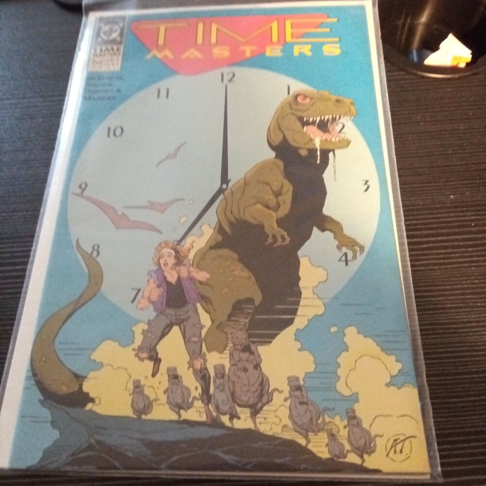 DC Comics Time Masters #2 (Mar 1990) Wayne Shiner Thibert Marzan Copper Age